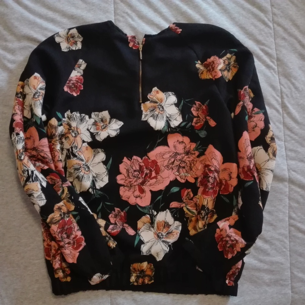 zara long sleeve top - Picture 3 of 8